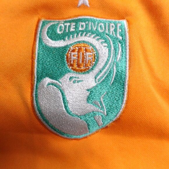 Ivory Coast Jersey Small Orange Cote D'Ivoire Puma - Picture 4 of 11